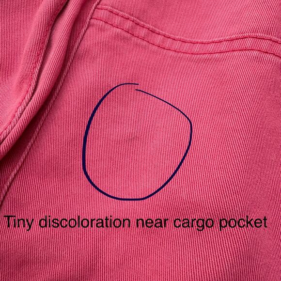 VTG Polo Ralph Lauren Shorts Sz 33 Red Cargo Pockets Relaxed Y2K Outdoor Casual - Picture 12 of 12